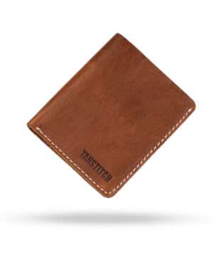 TANSTITCH Bifold Vertical Wallet | Top Grain Leather
