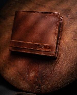 TANSTITCH Bifold Wallet | RFID Protected | Full Grain Leather | Regular Size