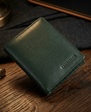 TANSTITCH Bifold Wallet | RFID Protected | Full Grain Leather | Compact Size