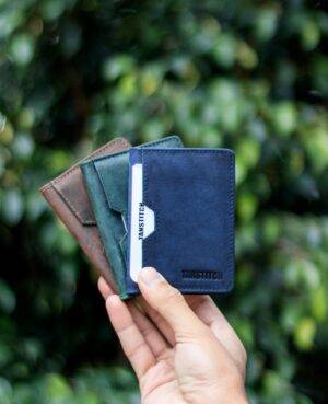 TANSTITCH Bifold Card Holder | Full Grain Leather