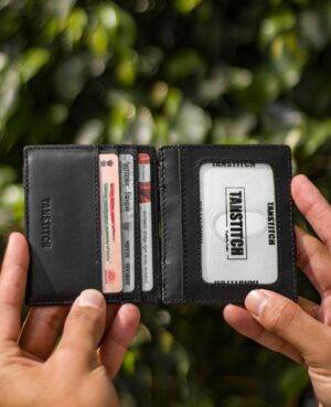 TANSTITCH Magic Wallet | Top Grain Leather | Magnetic Closure | Card Holder