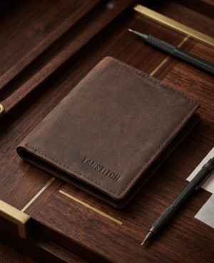 TANSTITCH Bifold Wallet | RFID Protected | Full Grain Leather | Compact Size
