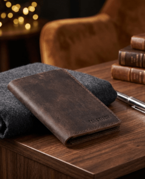 Burnt Bifold Front Pocket Card Holder