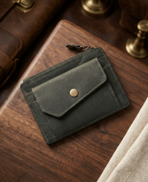 Minimalistic Full Grain Leather Card Holder