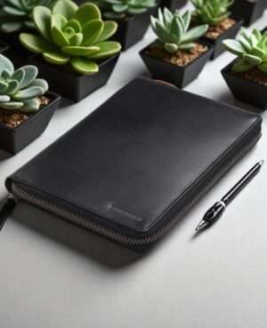 Wanderlust Full Grain Leather Passport & Document Holder
