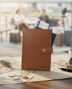 Traveller Full Grain Leather Passport Holder