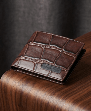 RIVON BIFOLD Leather Wallet || Anti Theft Protection || Slim, Minimal and Compact Design