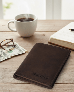 ROVER Bifold Card Holder || RFID Protection || Full Grain Leather