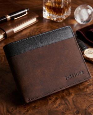 DURO Trifold Leather Wallet | RFID Protected | Multiple Card Slots
